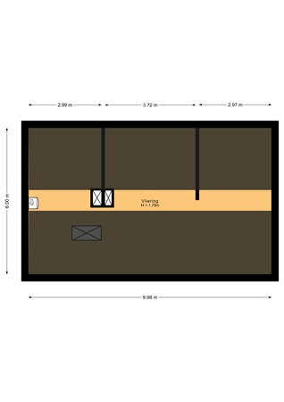 Floorplan - Garderenseweg 421, 3852 NJ Ermelo